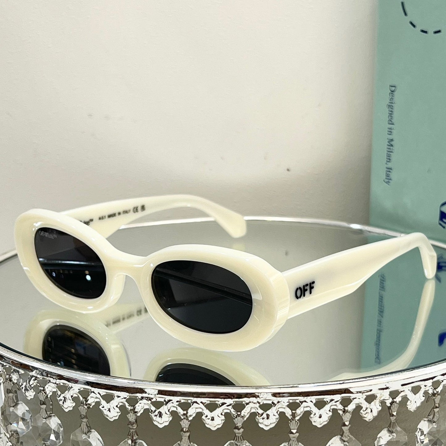 Off-White Arrow logo sunglasses#024