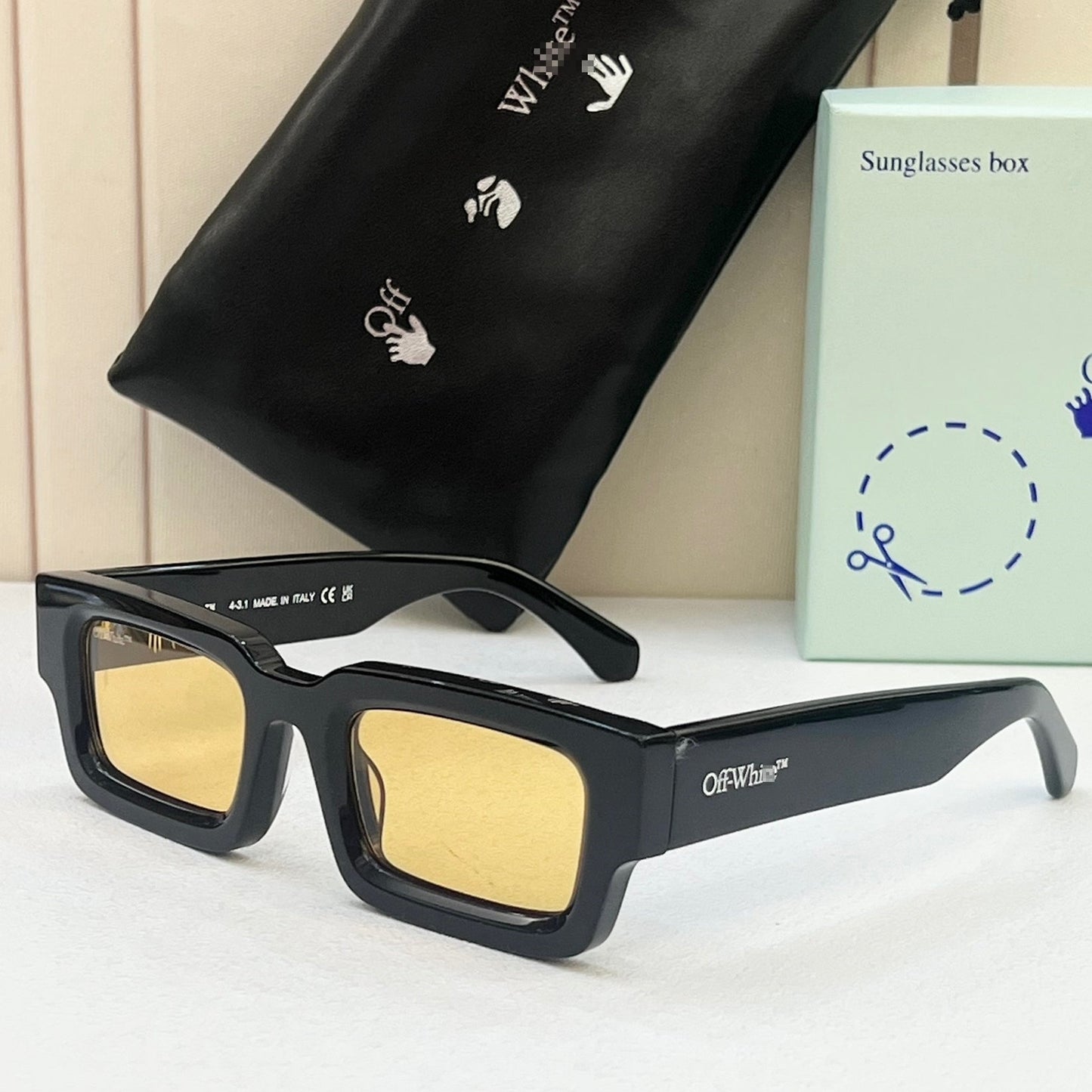 Off-White Arrow logo sunglasses#025