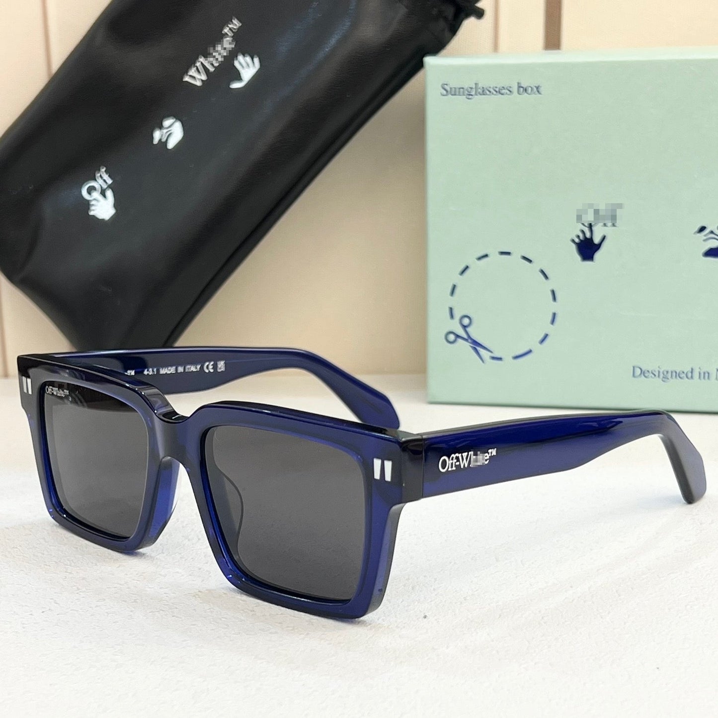 Off-White Arrow logo sunglasses#022