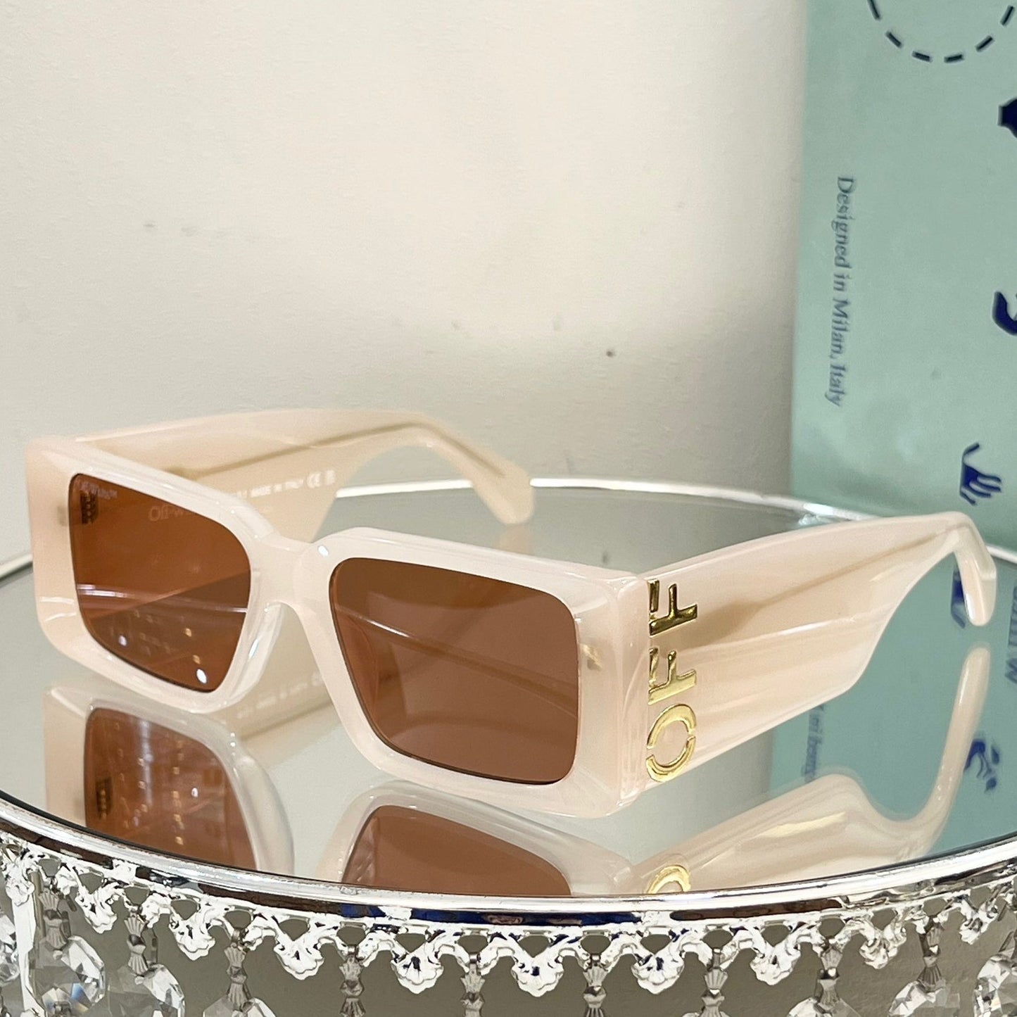 Off-White Arrow logo sunglasses#028