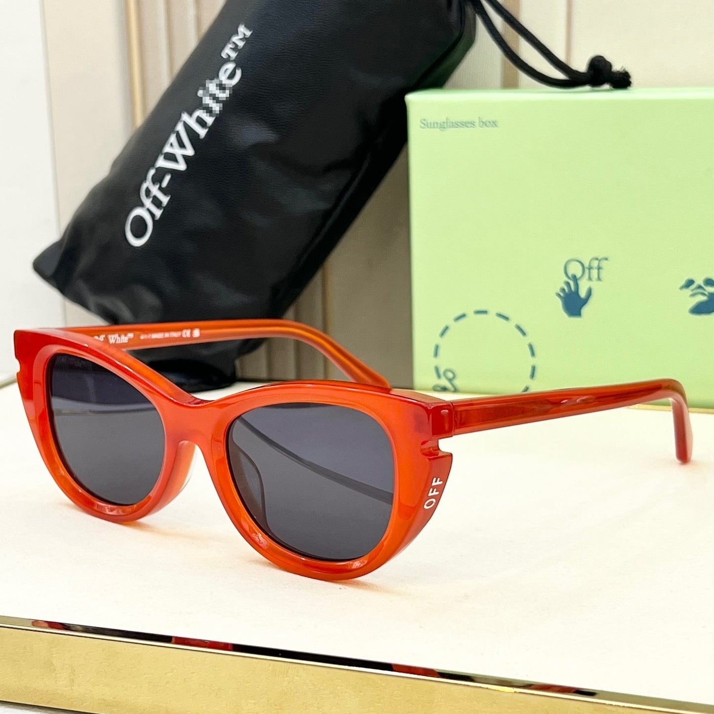 Off-White Arrow logo sunglasses#030