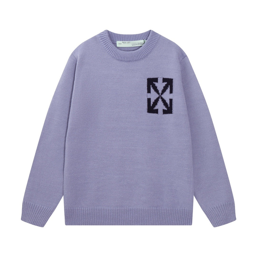 Off-White Intarsia Knit Sweater#4