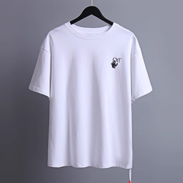 Off-White Arrow Logo Cotton T-shirt#12