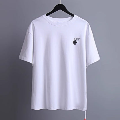 Off-White Arrow Logo Cotton T-shirt#12