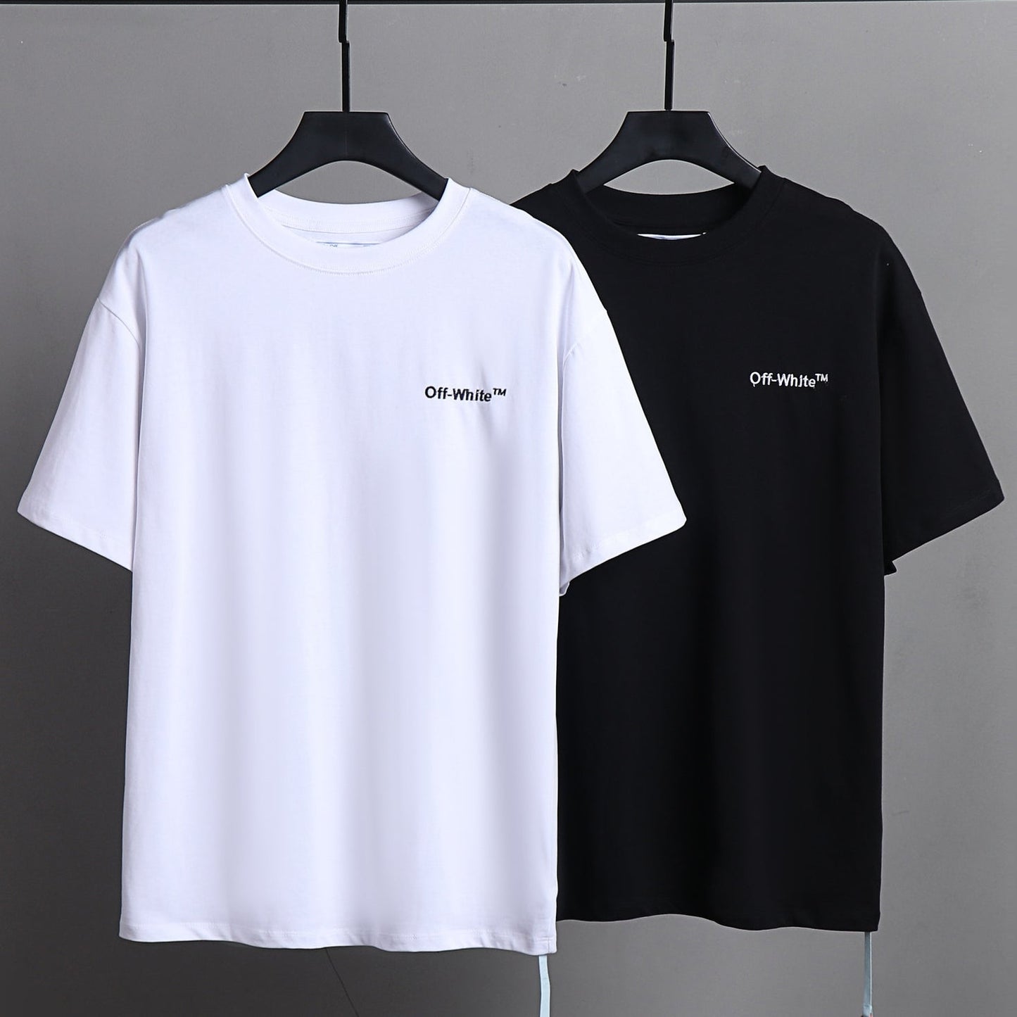 Off-White Arrow Logo Cotton T-shirt#1005
