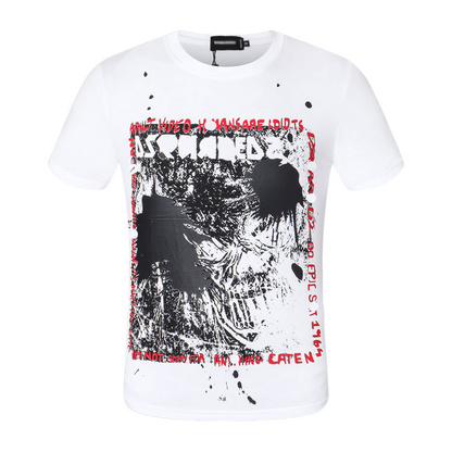 D2 Lettering Cotton T-shirt #34