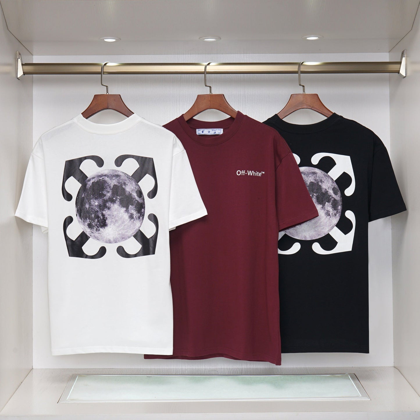 Off-White Arrow Logo Cotton T-shirt