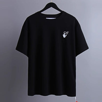 Off-White Arrow Logo Cotton T-shirt#12