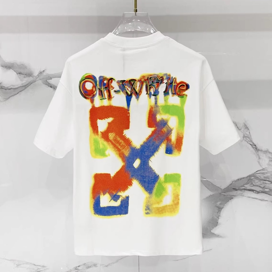 Off-White Arrow logo print T-shirt#91