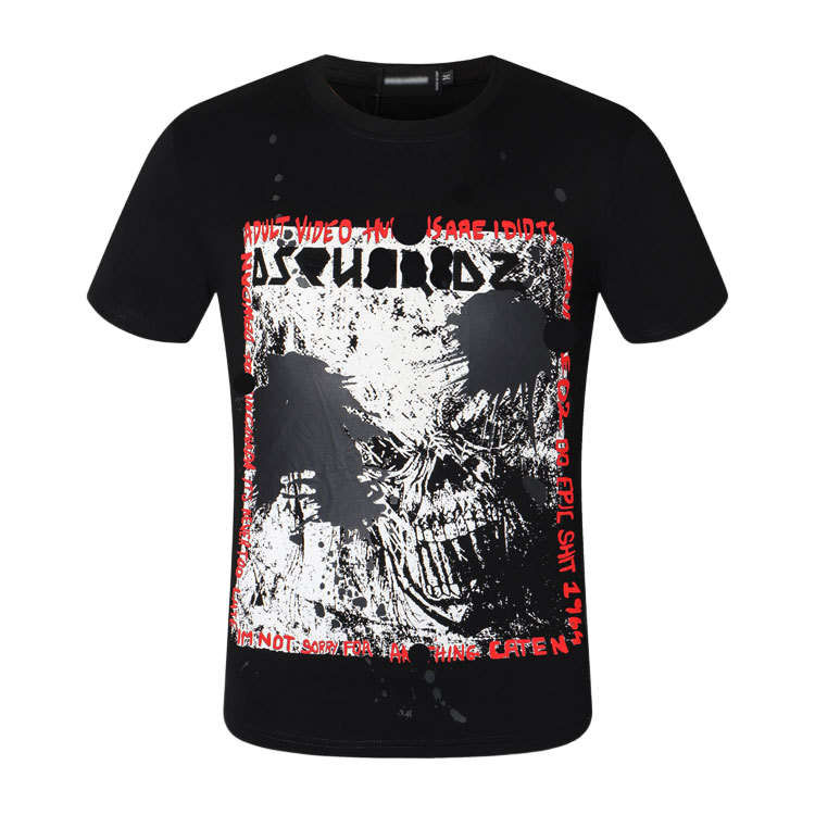 D2 Lettering Cotton T-shirt #34