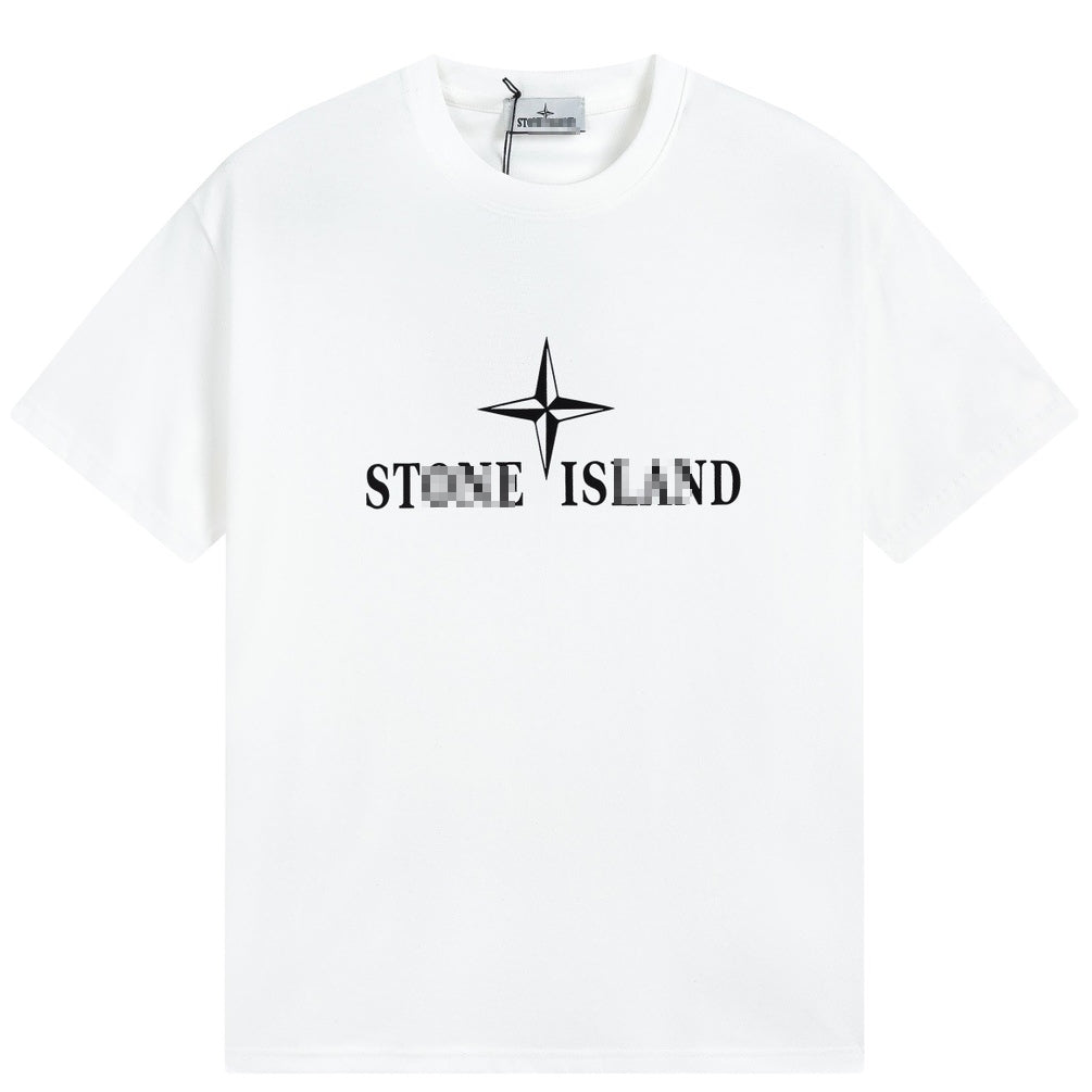 ST0NE lSLAND Pure Cotton T-Shirt #13