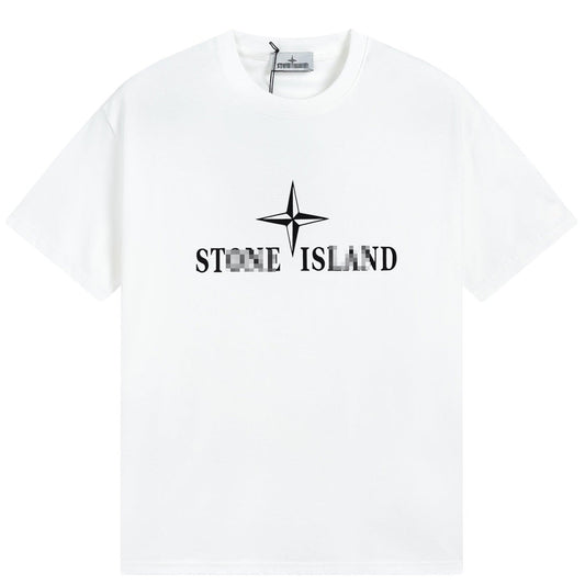 ST0NE lSLAND Pure Cotton T-Shirt #13