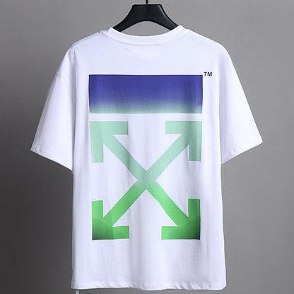 Off-White Arrow Logo Cotton T-shirt#1005
