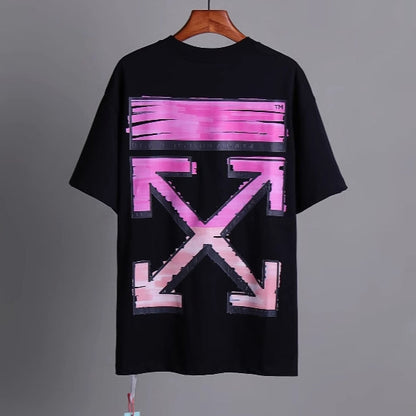 Off-White Arrow Logo Cotton T-shirt#12