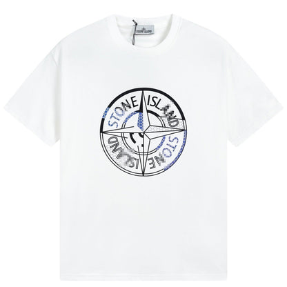 ST0NE lSLAND Pure Cotton T-Shirt #15