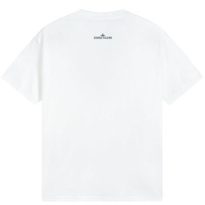ST0NE lSLAND Pure Cotton T-Shirt #10