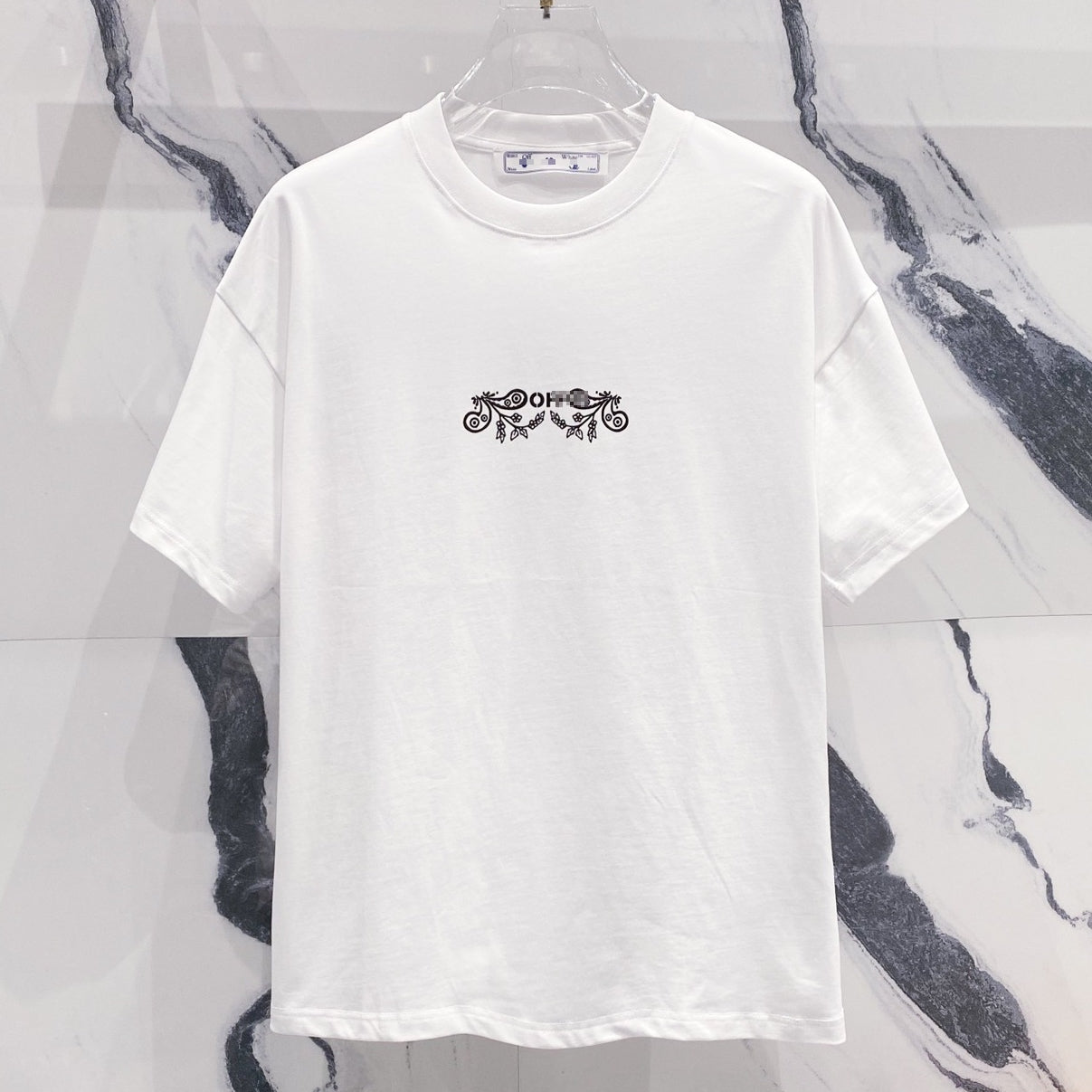 Off-White Arrow Logo Cotton T-shirt#28