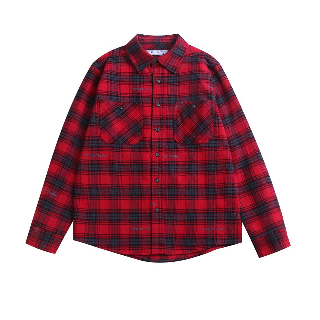 Off-White plaid shirt