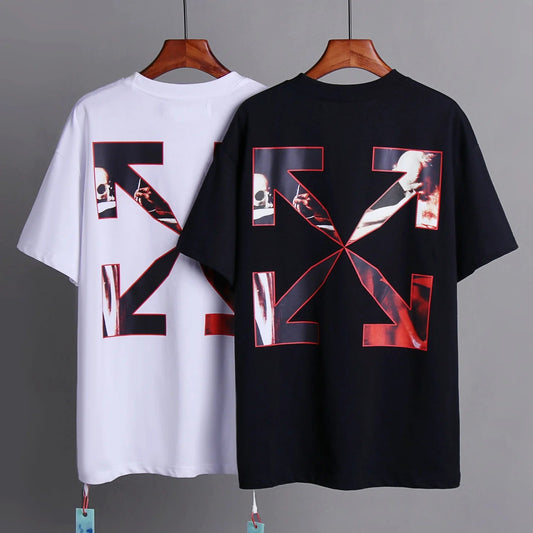 Off-White Arrow Logo Cotton T-shirt-1020