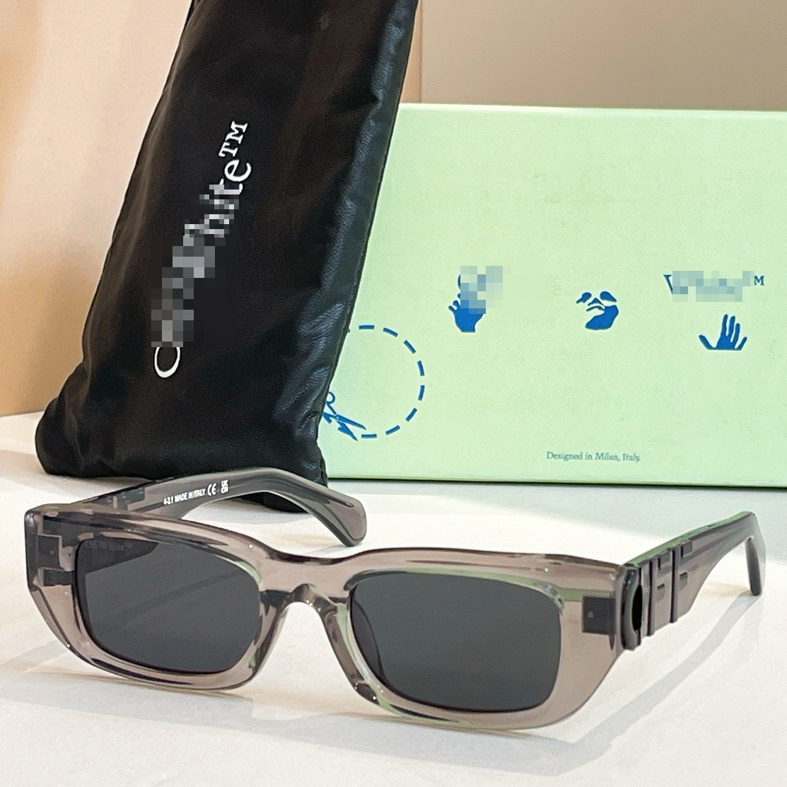 Off-White Arrow logo sunglasses#124