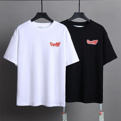 Off-White Arrow Logo Cotton T-shirt