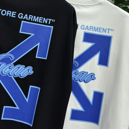 Off-White Arrow Logo Cotton T-shirt#27