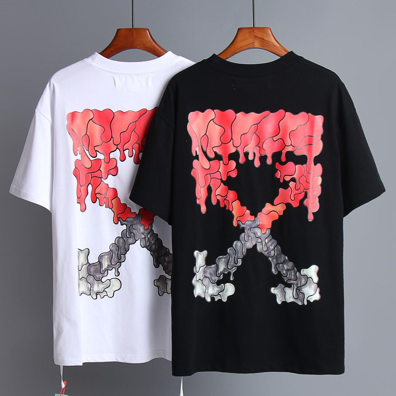 Off-White Arrow Logo Cotton T-shirt
