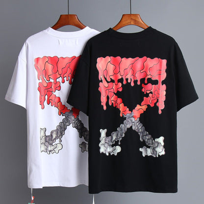 Off-White Arrow Logo Cotton T-shirt