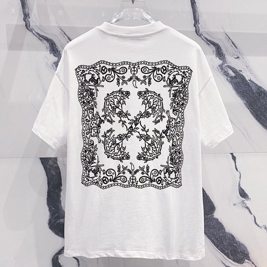 Off-White Arrow Logo Cotton T-shirt#28