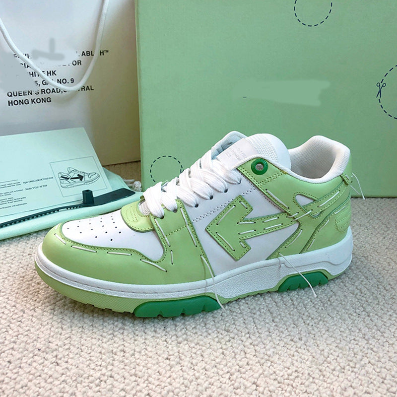 Off-White Arrow logo leather Sports shoes#18