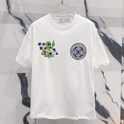 Off-White Arrow Logo Cotton T-shirt#29