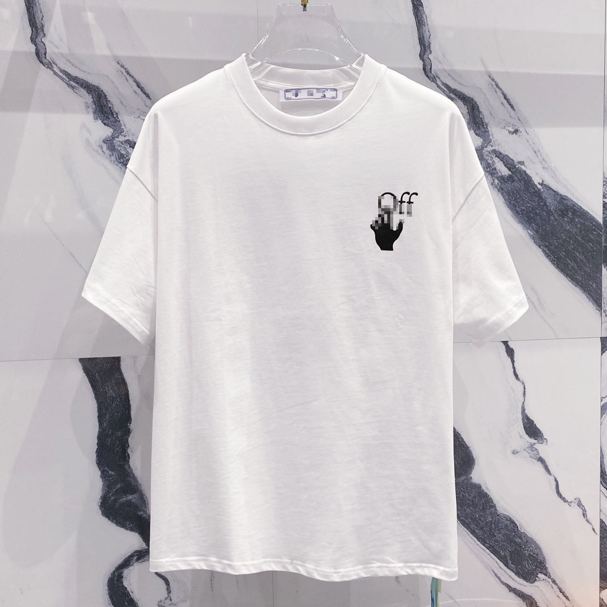 Off-White Arrow Logo Cotton T-shirt#23