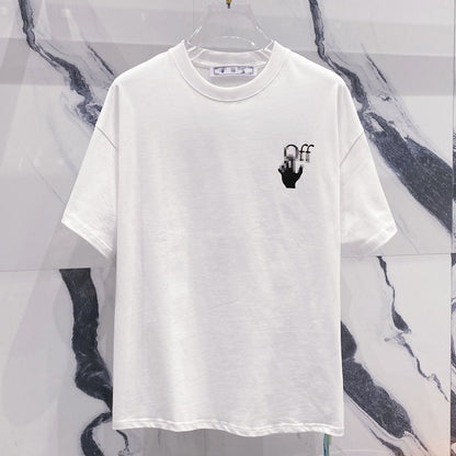 Off-White Arrow Logo Cotton T-shirt#23