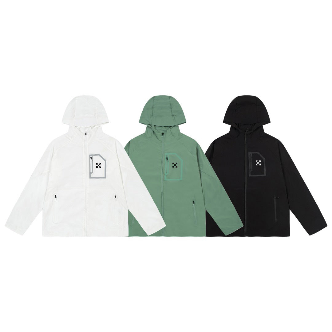 Off-White Outdoor sports sun protection clothing