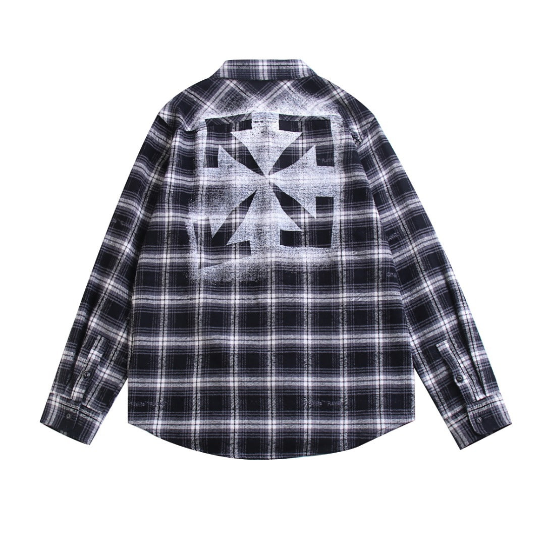 Off-White plaid shirt