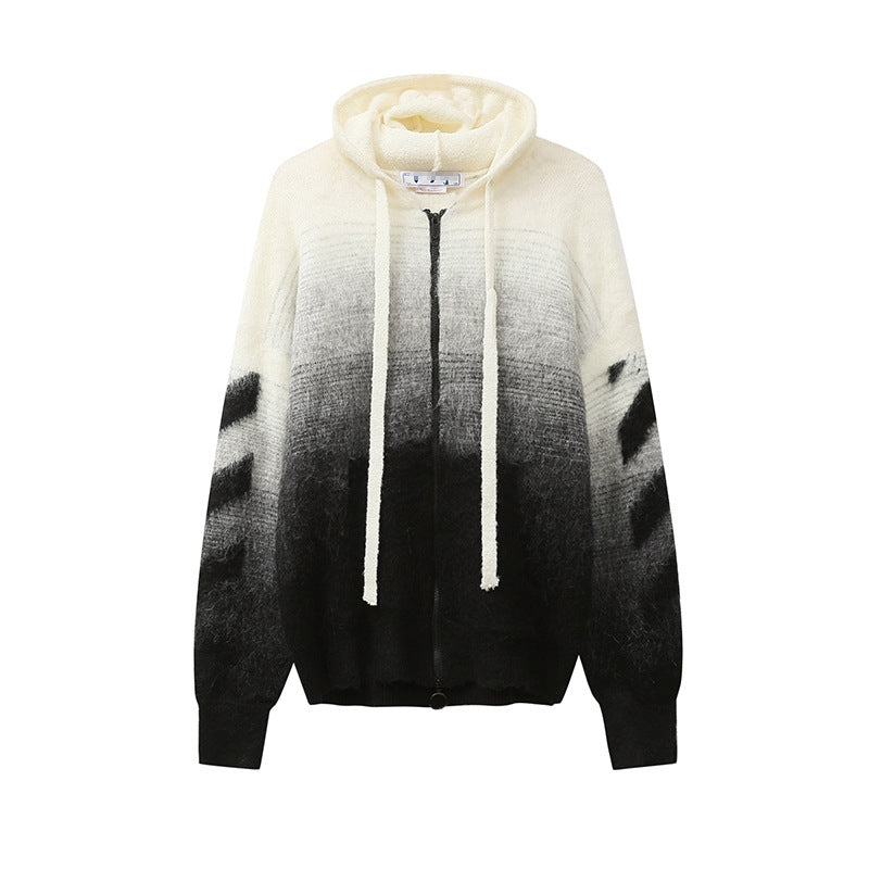 Off-White Intarsia Knit Sweater#12