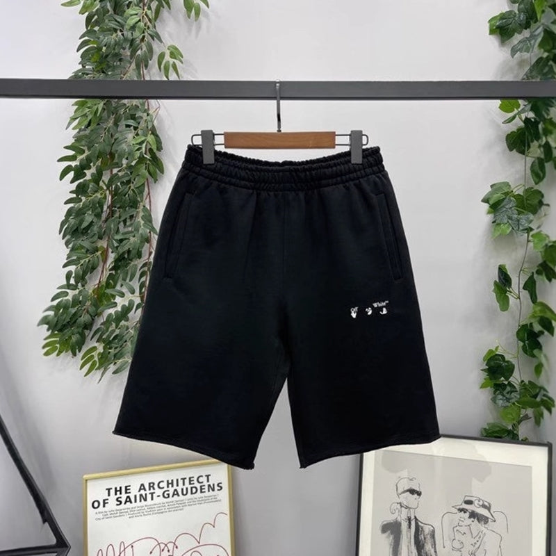 Off-White arrow print shorts#14