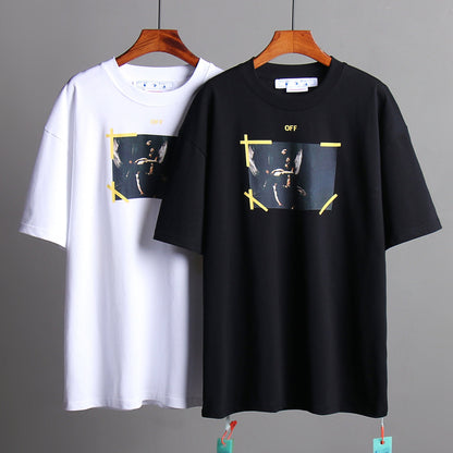 Off-White Arrow Logo Cotton T-shirt