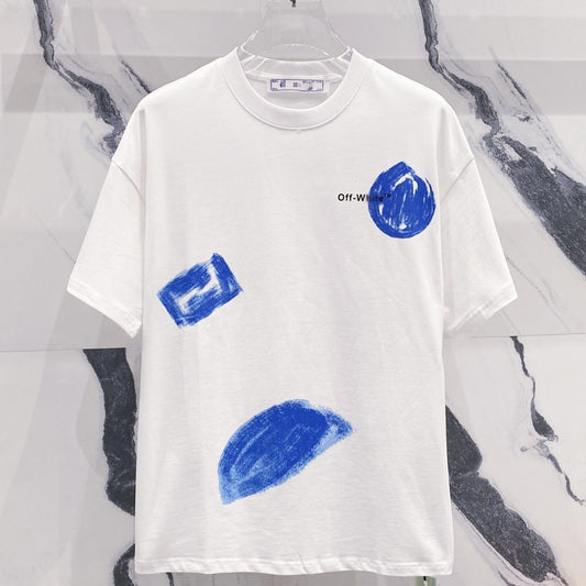 Off-White Arrow Logo Cotton T-shirt#32