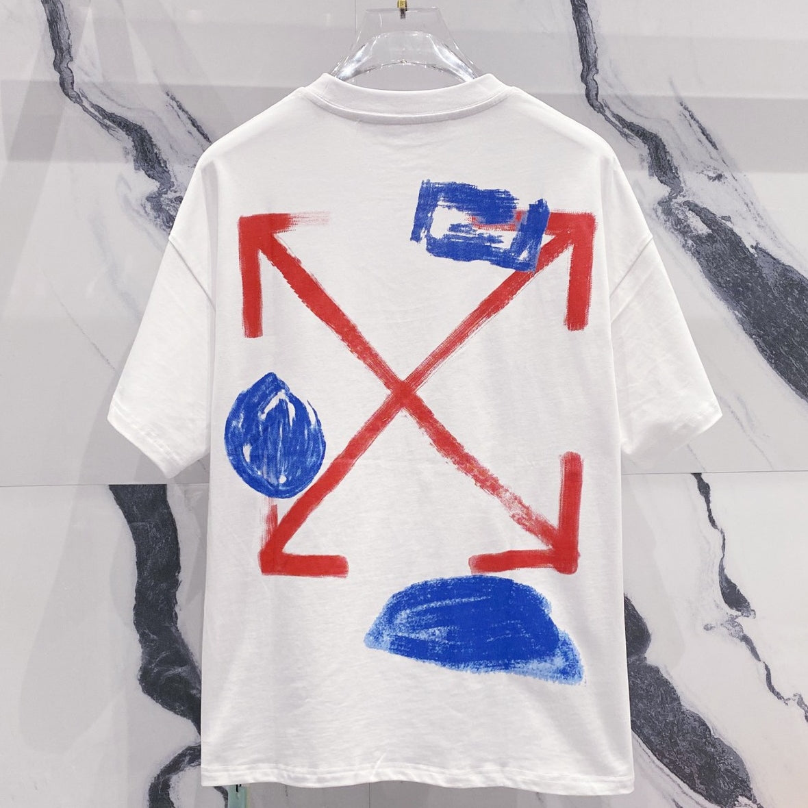 Off-White Arrow Logo Cotton T-shirt#32