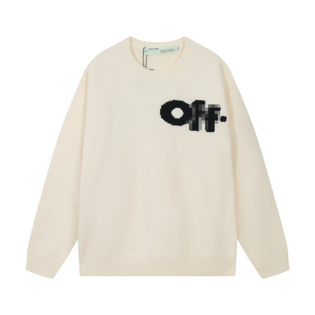 Off-White Intarsia Knit Sweater#2