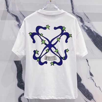 Off-White Arrow Logo Cotton T-shirt#29