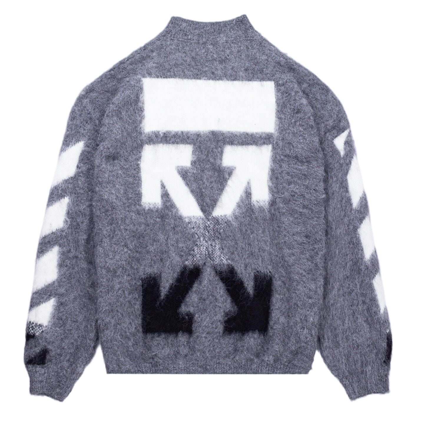 Off-White Intarsia Knit Sweater#13