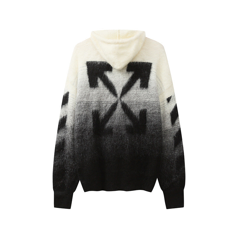 Off-White Intarsia Knit Sweater#12