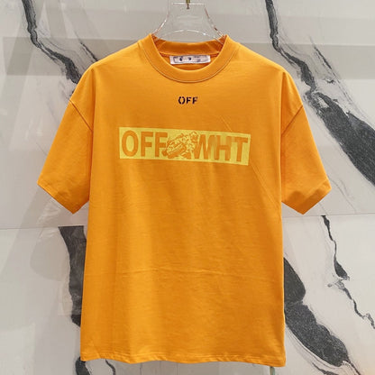 Off-White Arrow Logo Cotton T-shirt#34