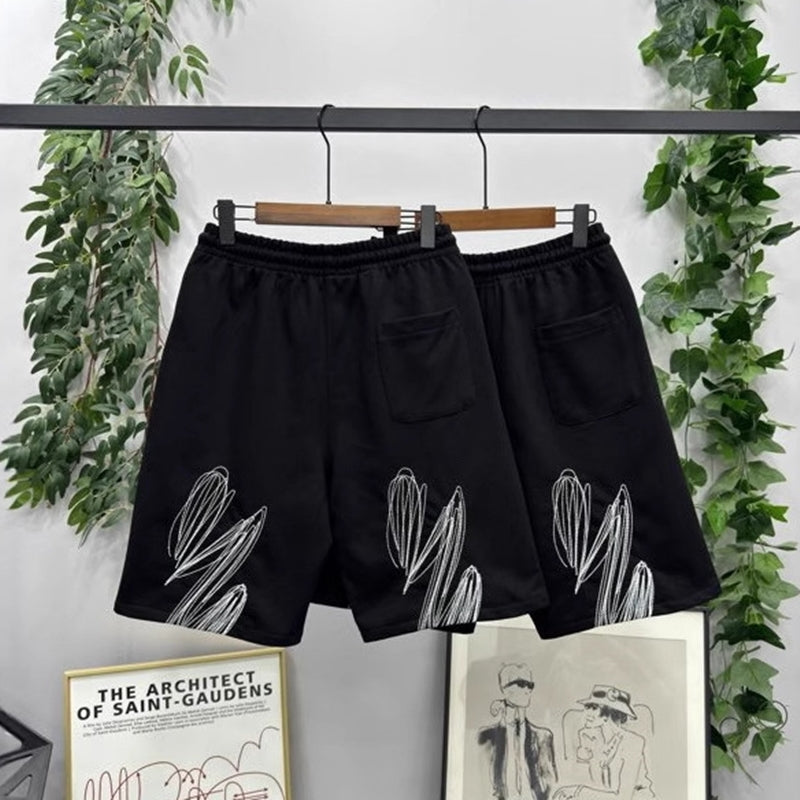 Off-White arrow print shorts#5