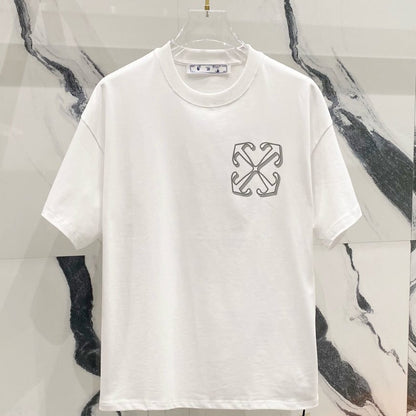 Off-White Arrow Logo Cotton T-shirt#27