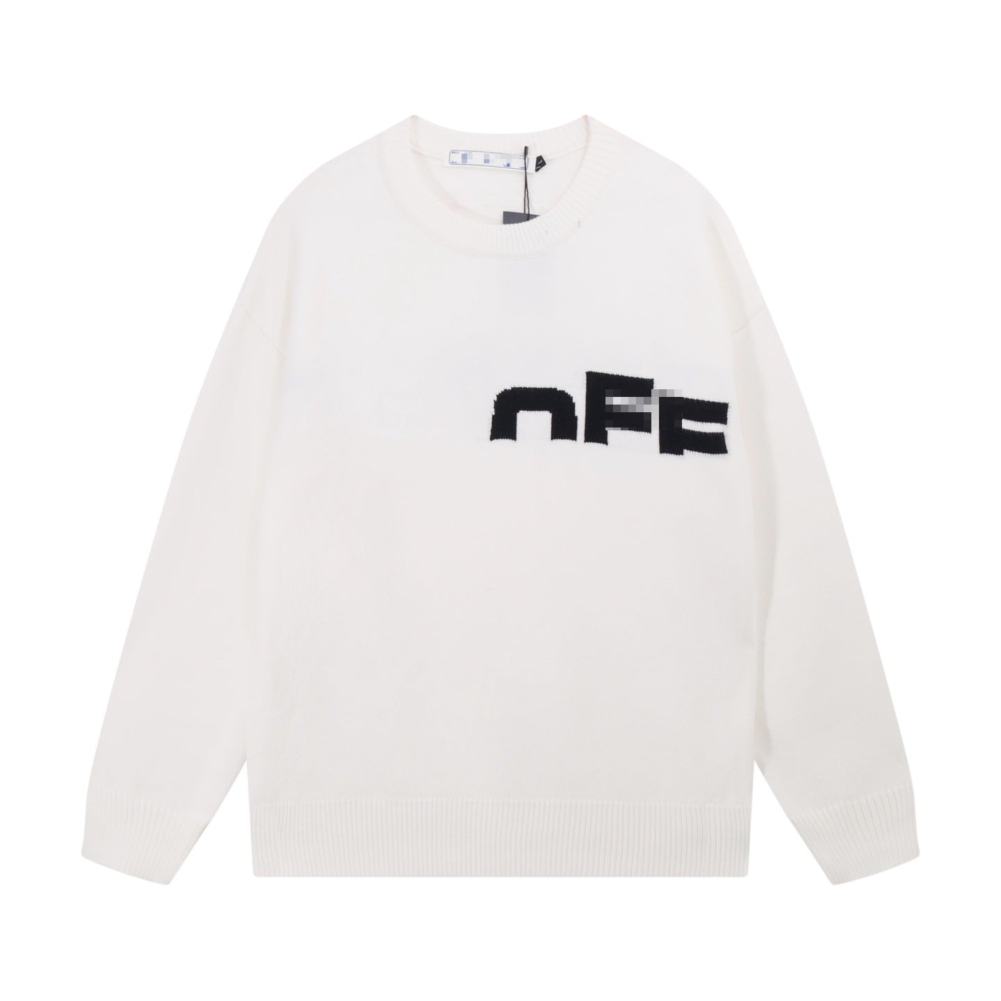 Off-White Intarsia Knit Sweater#6