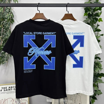 Off-White Arrow Logo Cotton T-shirt#27