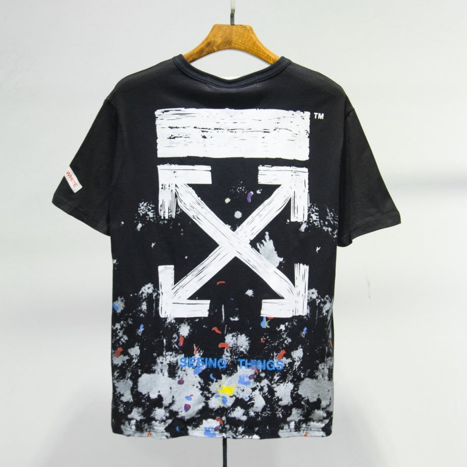 Off-White Arrow Logo Cotton T-shirt